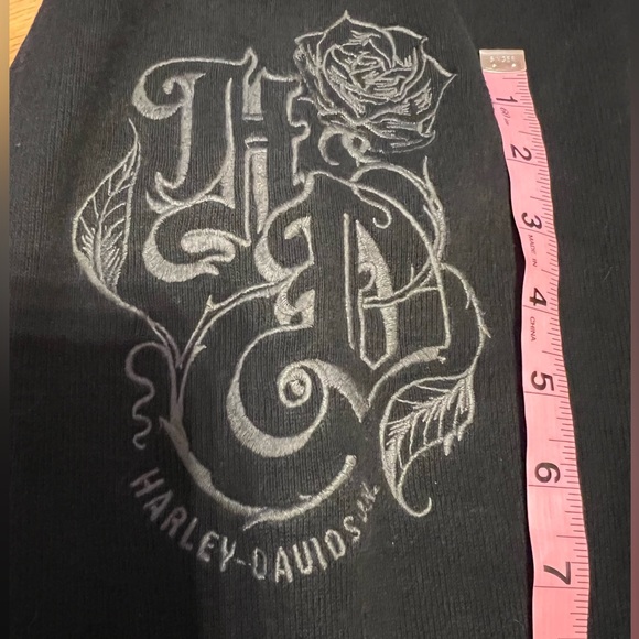 Women's Black Zip-Up Jacket - Picture 4 of 16